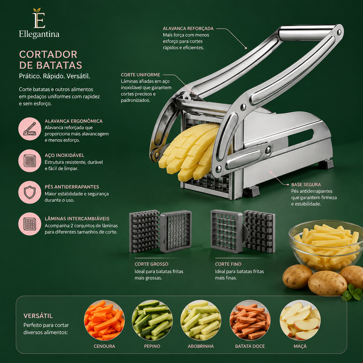 O Incrivel Cortador de batatas
